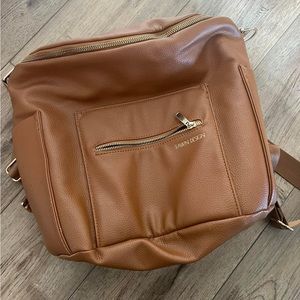 Large Fawn Design bag in tan